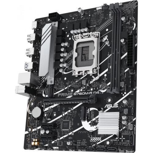 Материнская плата Asus PRIME B760M-R D4 для Intel 1700, 2xDDR4, mATX, 8ch, 2.5G, HDMI - Высокая производительность и надежность