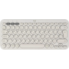 Клавиатура Logitech K380 OFF-WHITE: Беспроводная Bluetooth, Поддержка Мульти-Устройств