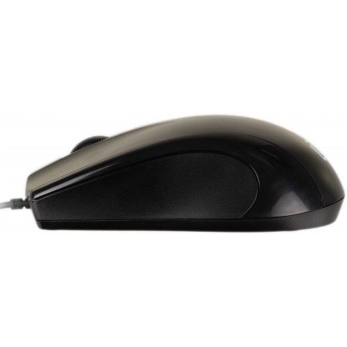 Мышь Оклик 185V2 черный оптическая 1200dpi USB для ноутбука 3but (1185962)