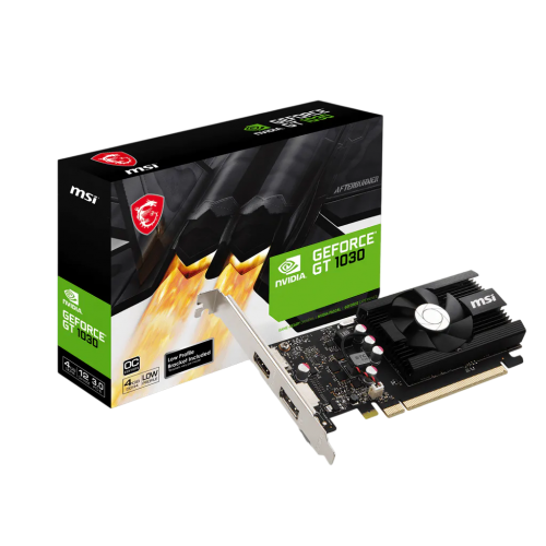 Купить видеокарту GeForce GT 1030 4GD4 LP OC - Высокая производительность для игр и мультимедиа