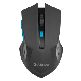 Defender Беспроводная оптическая мышь Accura MM-275 синий,6 кнопок, 800-1600 dpi