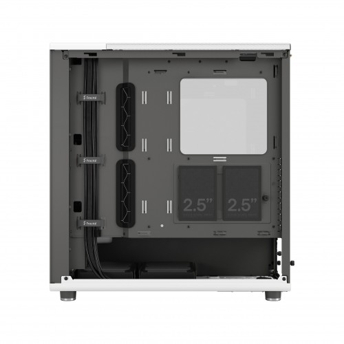 Корпус ПК Fractal Design North TG Clear Tint - Midi-Tower с 2x140mm вентиляторами, USB 3.2 и стильным белым деревом