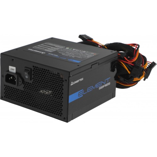 Блок питания Chieftec ATX 700W Element ELP-700S-Bulk 80+ bronze 24pin APFC 120mm fan 6xSATA [ELP-700S-BULK]
