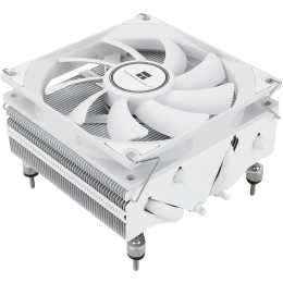 Кулер для процессора/ CPU Cooler Thermalright AXP-90 X53 White (4-pin PWM, 38mm, Ni/Cu, 4x6mm, 1x92mm, 42.58CFM, 22.4dBA, 2700RPM, S: 1851/1700/1200/115X, AM5/AM4, white)