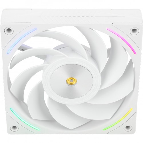 Кулер для корпуса/ Case Cooler Thermalright TL-K12RW Reverse (120x120x25mm, 4-pin PWM, ARGB, 69CFM, 27dBA, 2150RPM, White) Thermalright