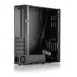 Корпус с блоком питания 400Вт./ Case Foxline mATX Desktop 400W FL-461 mATX case, black, w/PSU FLEX 400W, w/1xUSB3.0+1xType-C (USB2.0)