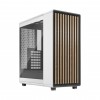 Корпус ПК Fractal Design North TG Clear Tint - Midi-Tower с 2x140mm вентиляторами, USB 3.2 и стильным белым деревом