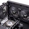 Вентилятор Thermaltake CT140 140x140x25 мм 4-pin, 30.5 дБ - Комплект 2 шт (CL-F148-PL14BL-A) для корпуса