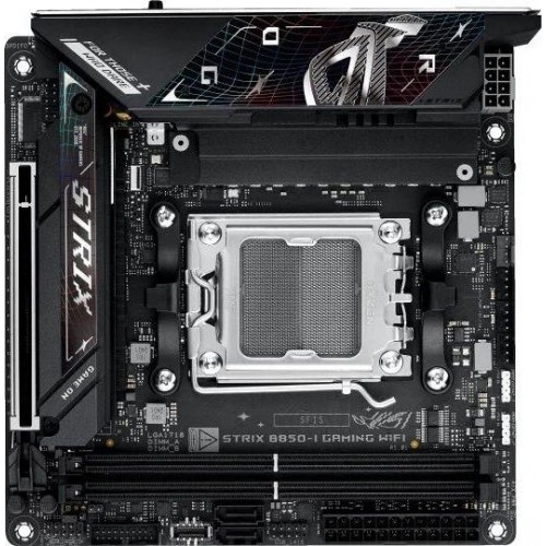 Купить материнскую плату Asus ROG STRIX B850-I GAMING WIFI для Socket AM5 с поддержкой DDR5 и 2.5G LAN