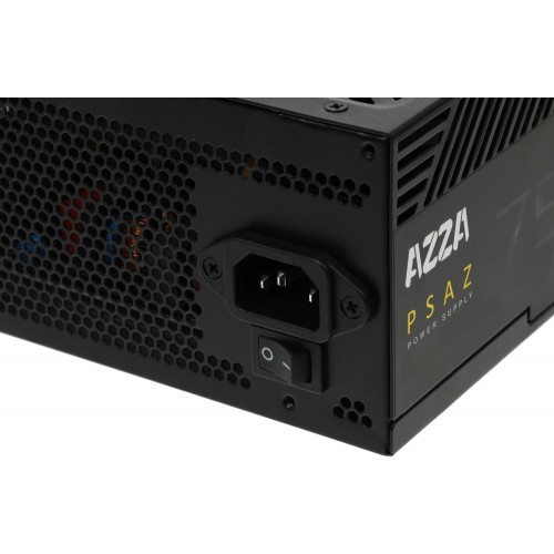 Блок питания Azza ATX 750W PSAZ-750W с 80+ Bronze, APFC и 120mm вентилятором - идеальное решение для стабильной работы вашего ПК