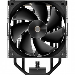 Кулер для процессора/ CPU Cooler Ocypus Iota A40 BK (220W, 4-pin PWM, LED temp., 156.7mm, Al/Cu, 4x6mm, 1x120mm, 77CFM, 29dBA, 2000RPM, S: 1851/1700/1200/115X, AM5/AM4, black)