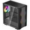 Корпус Deepcool CC360 ARGB черный mATX с поддержкой 5 вентиляторов 120мм и 4 вентиляторов 140мм