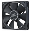 Вентилятор Deepcool XFan 120 (120x120x25 мм, черный) - 3-pin/4-pin, 24 дБ для оптимального охлаждения корпуса