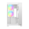 Корпус ПК Ocypus Delta C74 WH ARGB: Midi-Tower с 2x120mm ARGB, USB-A 3.0 и USB-C 3.1 для ATX, mATX, mITX