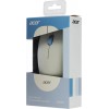 Мышь Acer OMR205 белый/голубой оптическая 1200dpi беспров. USB для ноутбука 3but (ZL.MCEEE.02H)