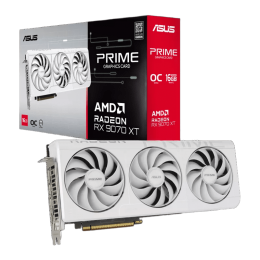 Видеокарта/ PRIME-RX9070XT-O16G-WHITE
