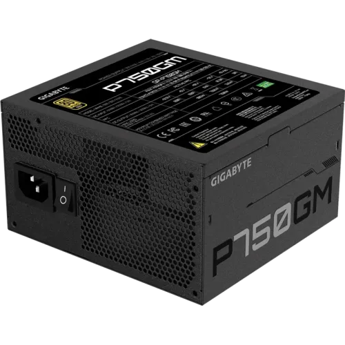 Блок питания Gigabyte GP-P750GM 750W 80+ Gold: Полностью модульный ATX с активным PFC и оптимальной производительностью