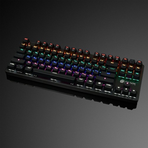 Механическая клавиатура Оклик 969G SHOTGUN с LED-подсветкой для геймеров - Черная USB Multimedia