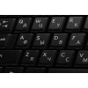 Клавиатура A4Tech FKS10 USB черный/оранжевый с подставкой для запястий и кабелем 1.5м - идеальный выбор для комфорта и стиля