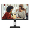 AOC 24E3QAF 23.8'', 1920x1080, IPS, 75hz, 20M:1, 300cd, 4ms, VGA, HDMI 1.4, DP 1.2, Speakers, H. adj 150mm, pivot, VESA, 3Y, Black AOC