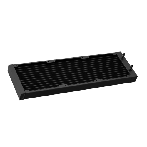 Водяное охлаждение для процессора/ Water Cooling System SAMA Q60 Black (360mm, LED temp., Black, ARGB/ Fans: 3x120mm, 86CFM, 30dBA, 2600RPM/ Pump height 64mm, 30dBA, 2800RPM, Rad thickness 27mm/ S: 1851, 1700, 1200, 20XX, 115X, AM5, AM4) SAMA