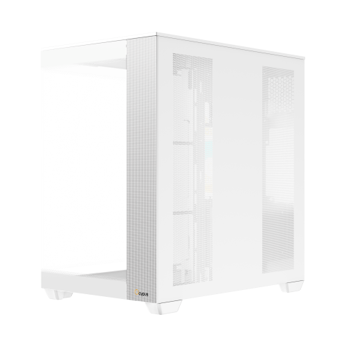 Корпус ПК Ocypus Delta C74 WH ARGB: Midi-Tower с 2x120mm ARGB, USB-A 3.0 и USB-C 3.1 для ATX, mATX, mITX