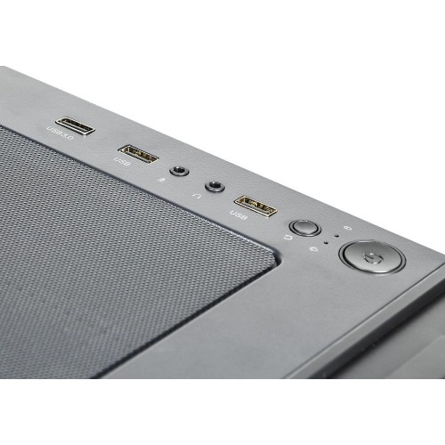 Корпус Formula F-33RGB черный ATX с RGB подсветкой, 5x120mm, 2x140mm, USB 2.0 и 3.0 для идеального охлаждения