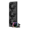 Система охлаждения/ Water Cooling System PCCooler DE360 MAX BK (300W, 360mm, Black, ARGB Pump, Fans: 3x120mm, 66CFM, 34.3dBA, 2200RPM/ Pump height 54mm, 15dBA, 2600RPM, Rad thickness 27mm/ S: 1851, 1700, 1200, 115X, AM5, AM4, AM3) PcCooler