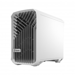 Корпус ПК без блока питания/ Case Fractal Design Torrent Nano TG Clear Tint, Mini-Tower, 1x180mm, 2xUSB-A 3.0 + 1xUSB 3.2 Type-C, mDTX, mITX White