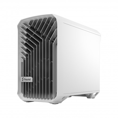 Корпус ПК без блока питания/ Case Fractal Design Torrent Nano TG Clear Tint, Mini-Tower, 1x180mm, 2xUSB-A 3.0 + 1xUSB 3.2 Type-C, mDTX, mITX White Fractal Design