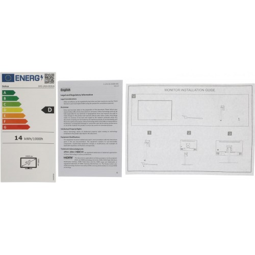 Монитор Dahua 23.8" DHI-LM24-B201A черный IPS LED 5ms 16:9 HDMI матовая HAS Piv 1000:1 250cd 178гр/178гр 1920x1080 100Hz VGA DP FHD 4.8кг