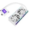 Система жидкостного охлаждения/ Water Cooling System Thermalright Core Matrix 240 Vision (240mm, LED, White, ARGB/ Fans: 2x120mm, 68.9CFM, 28.2dBA, 2000RPM/ Pump height 64.4mm, Rad thickness 27mm/ S: 1700, 1200, 1851, 115X, AM5, AM4) Thermalright