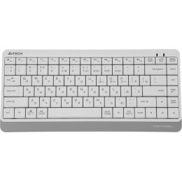 Клавиатура A4Tech FBK11 белый/серый USB беспроводная BT/Radio slim (FBK11 WHITE)