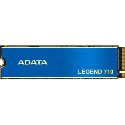 Твердотельный накопитель/ ADATA SSD LEGEND 710, 2048GB, M.2(22x80mm), NVMe 1.4, PCIe 3.0 x4, 3D NAND, R/W 2400/1800MB/s, IOPs 200 000/150 000, TBW 520, DWPD 0.23, with Heat Sink (3 года) ADATA