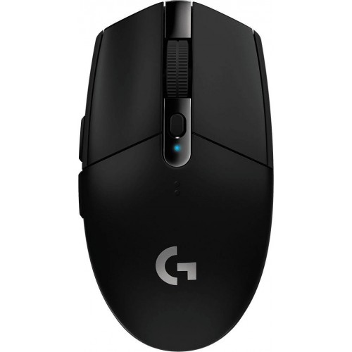 Мышь Logitech G304 Lightspeed черный оптическая 12000dpi беспров. USB 5but (910-005284)
