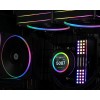 Система водяного охлаждения ID-Cooling SL360 ARGB Soc-AM5/AM4/1200/1700/1851 черный 4-pin 14-30dB Al+Cu LCD 350W Ret [SL360]