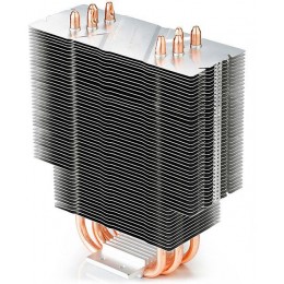 Кулер Deepcool Gammaxx 400 Blue Basic Soc-AM5/AM4/1200/1700/1851 черный 4-pin 18-30dB Al+Cu 130W 640gr Ret (DP-MCH4-GMX400P-BL) [DP-MCH4-GMX400P-BL]
