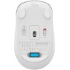 Мышь A4Tech Fstyler FB26CS Air2 серебристый/белый оптическая 2000dpi silent беспров. BT/Radio USB для ноутбука 4but (FB26CS AIR2 ICY WHITE)
