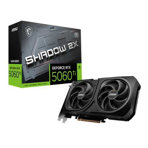 Купить GeForce RTX 5060 Ti 16G SHADOW 2X OC PLUS – Высокопроизводительная видеокарта для геймеров и профессионалов