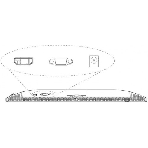 Монитор Dahua 27" DHI-LM27-A221Y черный IPS LED 1ms 16:9 HDMI матовая 1200:1 250cd 178гр/178гр 1920x1080 144Hz VGA FHD 3.4кг