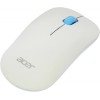Мышь Acer OMR205 белый/голубой оптическая 1200dpi беспров. USB для ноутбука 3but (ZL.MCEEE.02H)