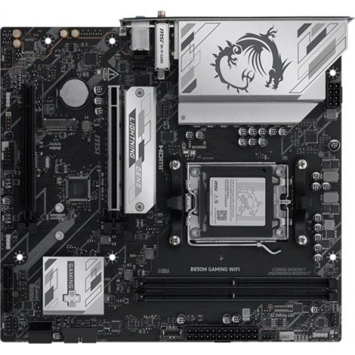 Купить материнскую плату MSI B850M GAMING WIFI AM5 - 2xDDR5, mATX, RAID, HDMI, DP
