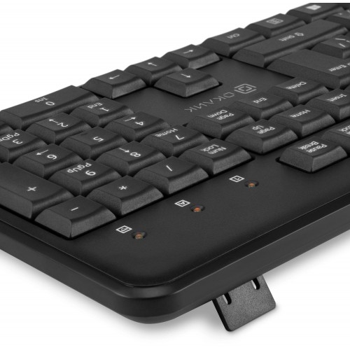 Клавиатура Оклик K225W черный USB беспроводная Multimedia - идеальный выбор для комфортной работы и развлечений