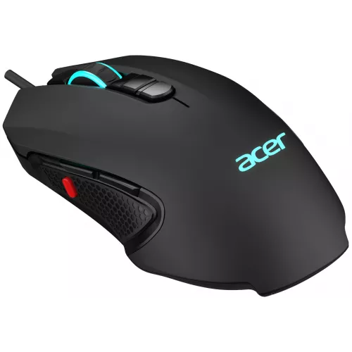 Игровая проводная мышь ACER OMW160 с RGB подсветкой и 6400dpi – идеальный выбор для геймеров