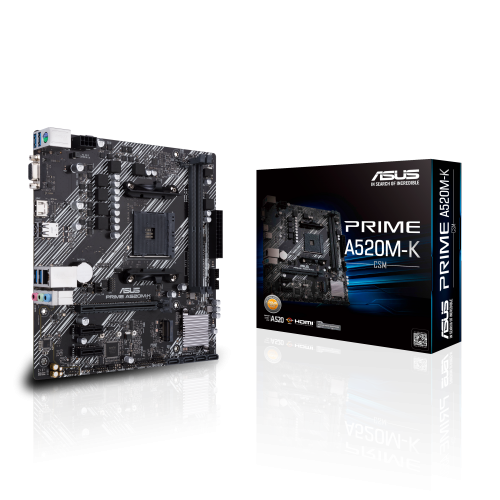 Материнская плата/ PRIME A520M-K ASUS