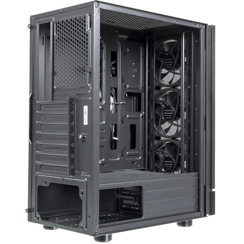 Корпус Formula F-33RGB черный ATX с RGB подсветкой, 5x120mm, 2x140mm, USB 2.0 и 3.0 для идеального охлаждения