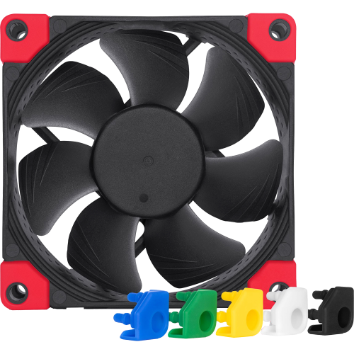 Кулер для корпуса/ Case Cooler Noctua NF-A8 PWM chromax.black.swap (80x80x25mm, 4-pin PWM, 32.67CFM, 17.7dBA, 2200RPM, Black)