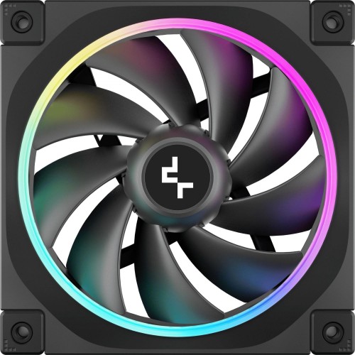 Вентилятор Deepcool FL12 ARGB 120 мм черный 4-pin 32 дБ - идеальное охлаждение для вашего корпуса