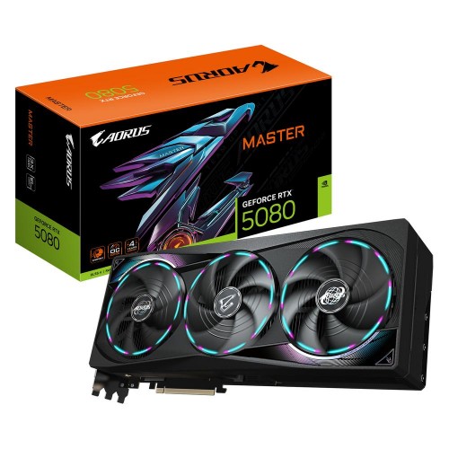 Купить видеокарту GV-N5080AORUS M-16GD — мощное решение для игр и работы