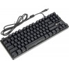Механическая клавиатура Оклик 969G SHOTGUN с LED-подсветкой для геймеров - Черная USB Multimedia